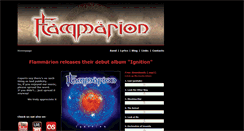 Desktop Screenshot of flammarion-band.com