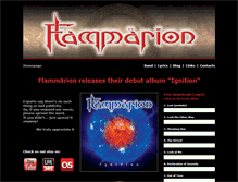 Tablet Screenshot of flammarion-band.com
